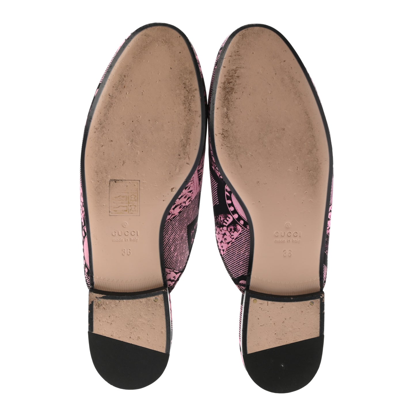Silk Satin Saint Romain Womens Princetown Slippers 36 Pink Black