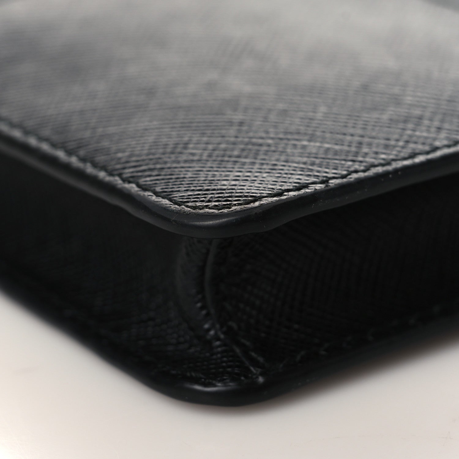 Prada Saffiano Crossbody Bag Black 6 of 8