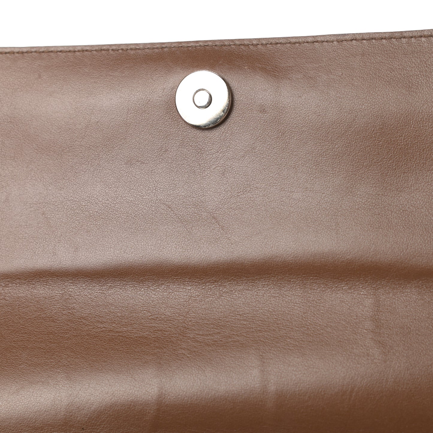 Smooth Calfskin Mini PS11 Classic Shoulder Bag Hazelnut
