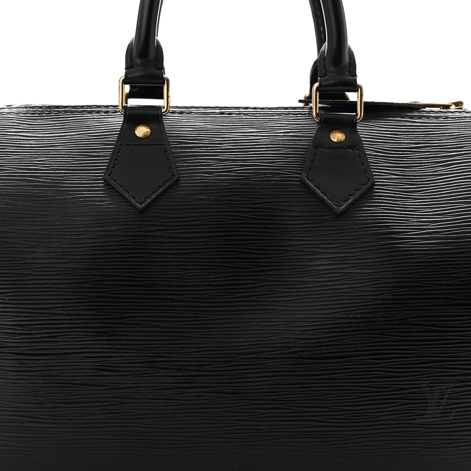Louis Vuitton Epi Speedy 25 Black 8 of 10