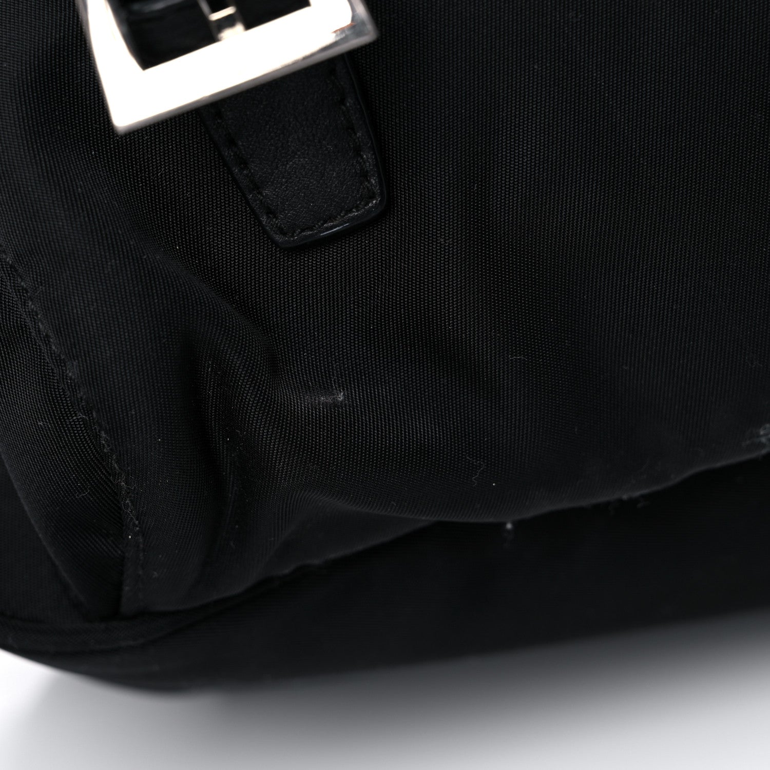 Prada Nylon Vela Messenger Bag Black 14 of 16