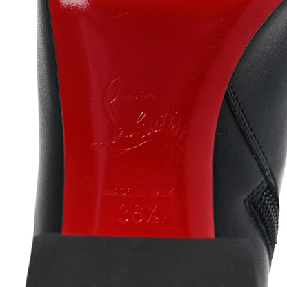 Christian Louboutin Calfskin Turela 85 Ankle Boots 36.5 Black 6 of 8