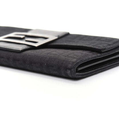 Fendi Zucchino Forever Continental Wallet Black 7 of 18