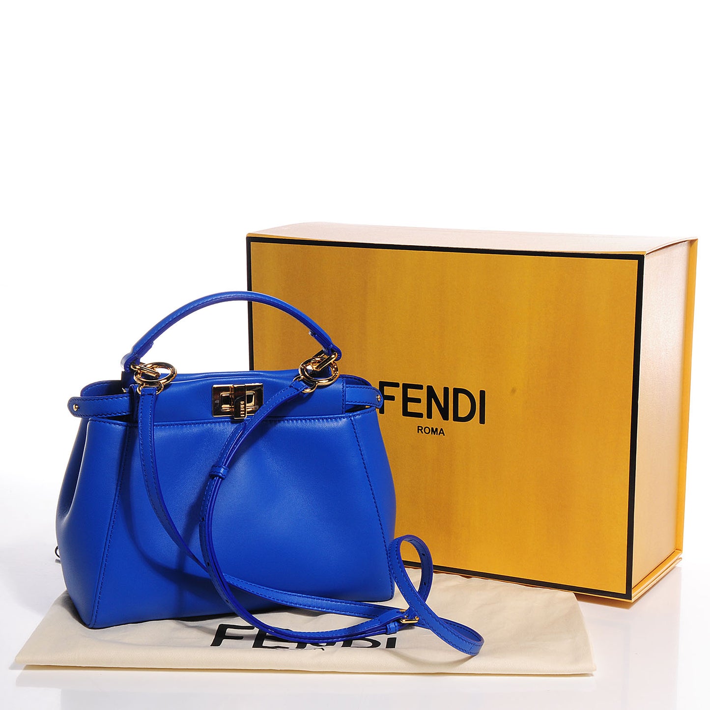 Nappa Mini Peekaboo Iconic Satchel Bleuette