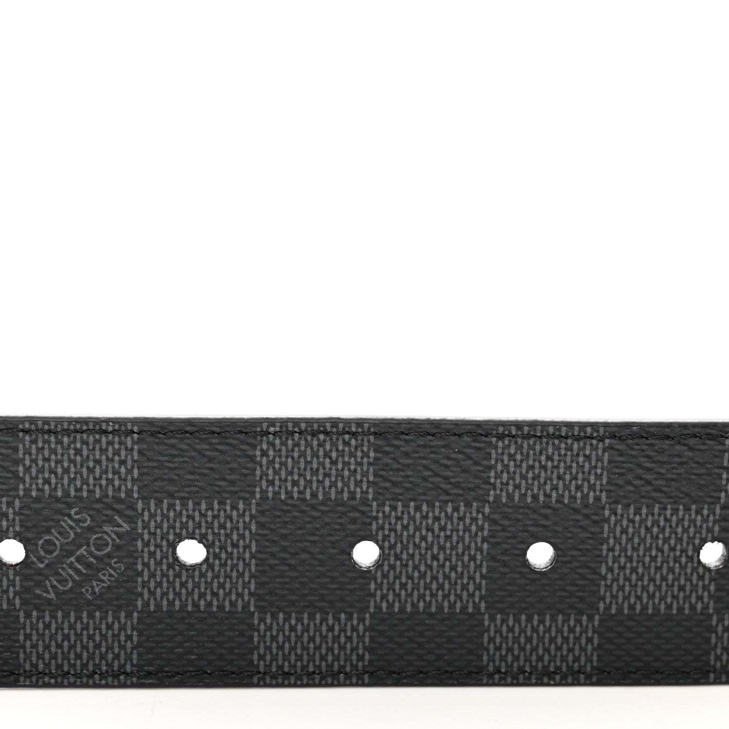 Louis Vuitton Damier Graphite 40mm LV Initiales Belt 110 44 4 of 5