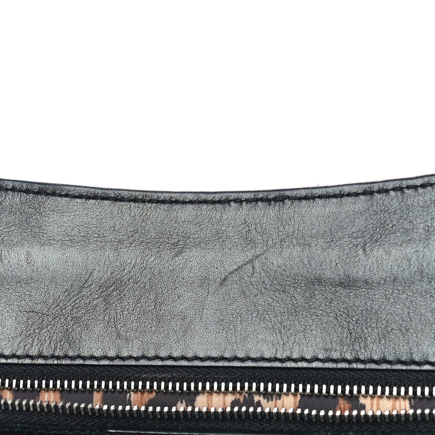 Pony Hair Zebra Print Top Handle Satchel