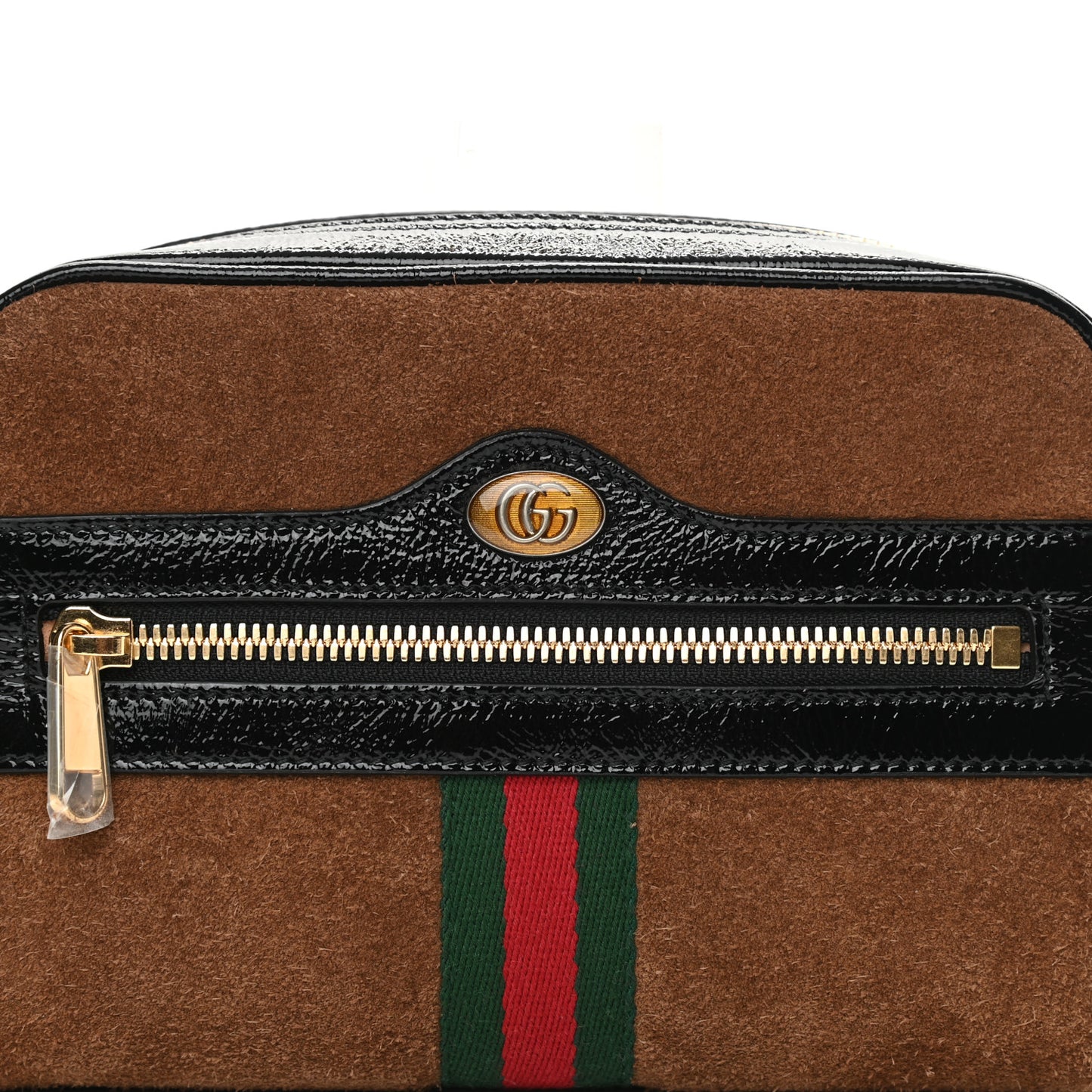Suede Small Ophidia Belt Bag 95 38 Brown