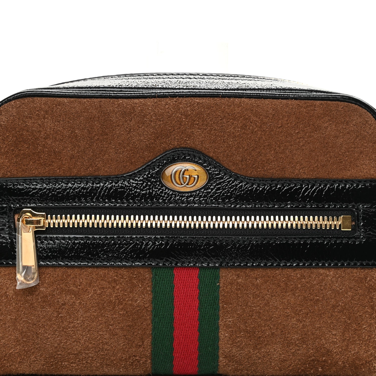 Gucci Suede Small Ophidia Belt Bag 95 38 Brown 8 of 14