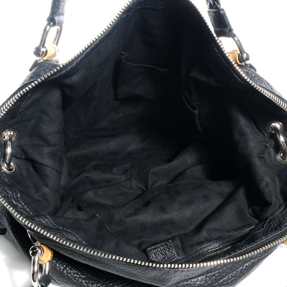 Gucci Leather Bamboo Bar Large Shoulder Bag Black 5 of 7