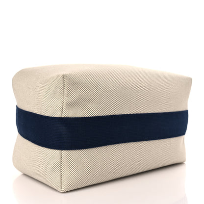 Hermes Canvas Large Bride-A-Brac Cabriole Case Bleu Nattier 4 of 7