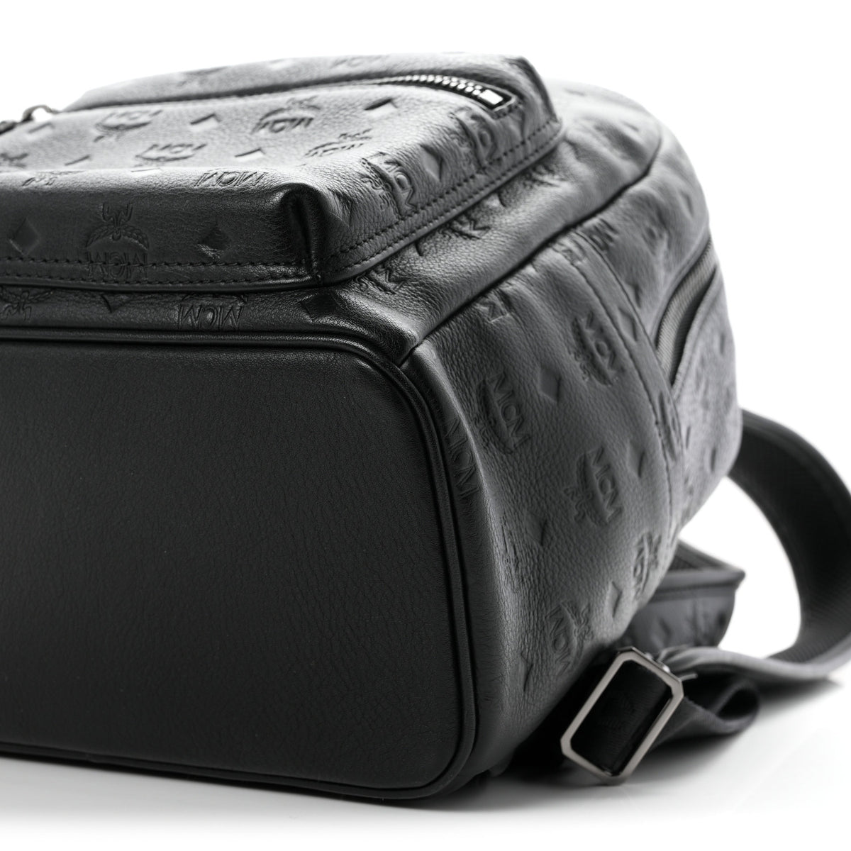 Calfskin Ottomar Small Stark Backpack Black