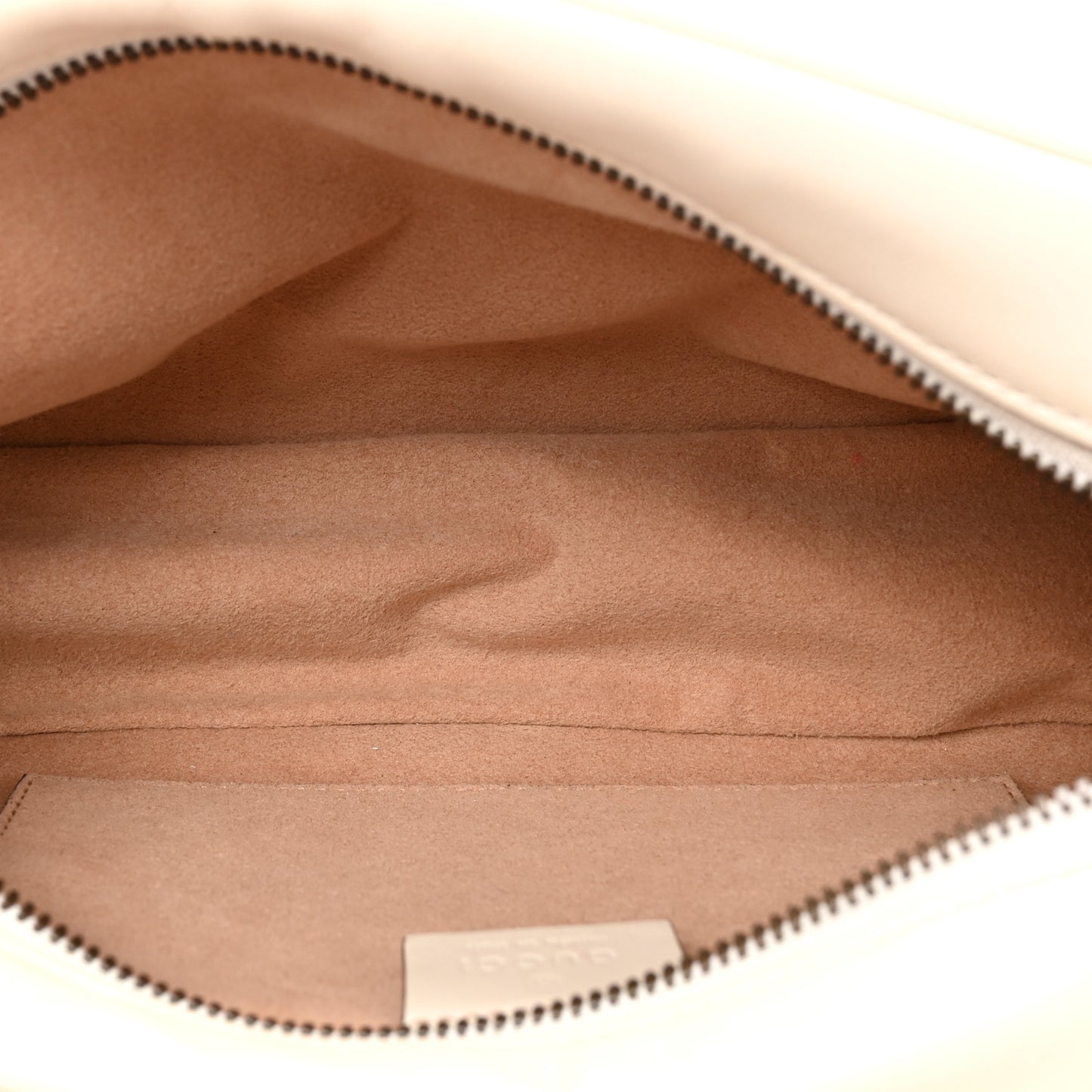 Calfskin Matelasse Small GG Marmont Chain Shoulder Bag White