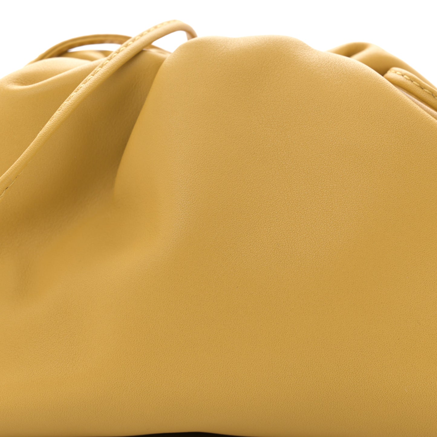 Butter Calfskin The Mini Pouch Butterscotch