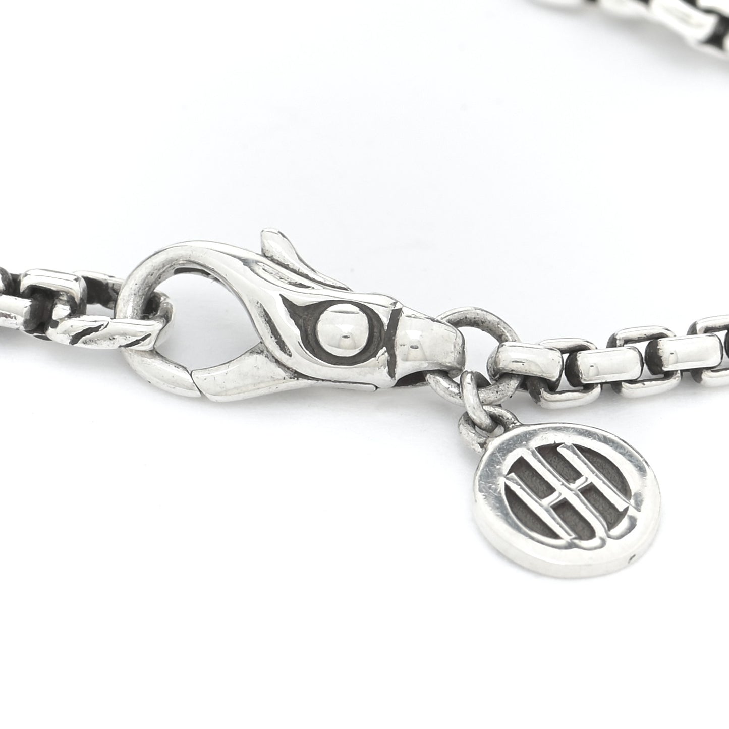 Sterling Silver Bamboo Dangling Bib Necklace