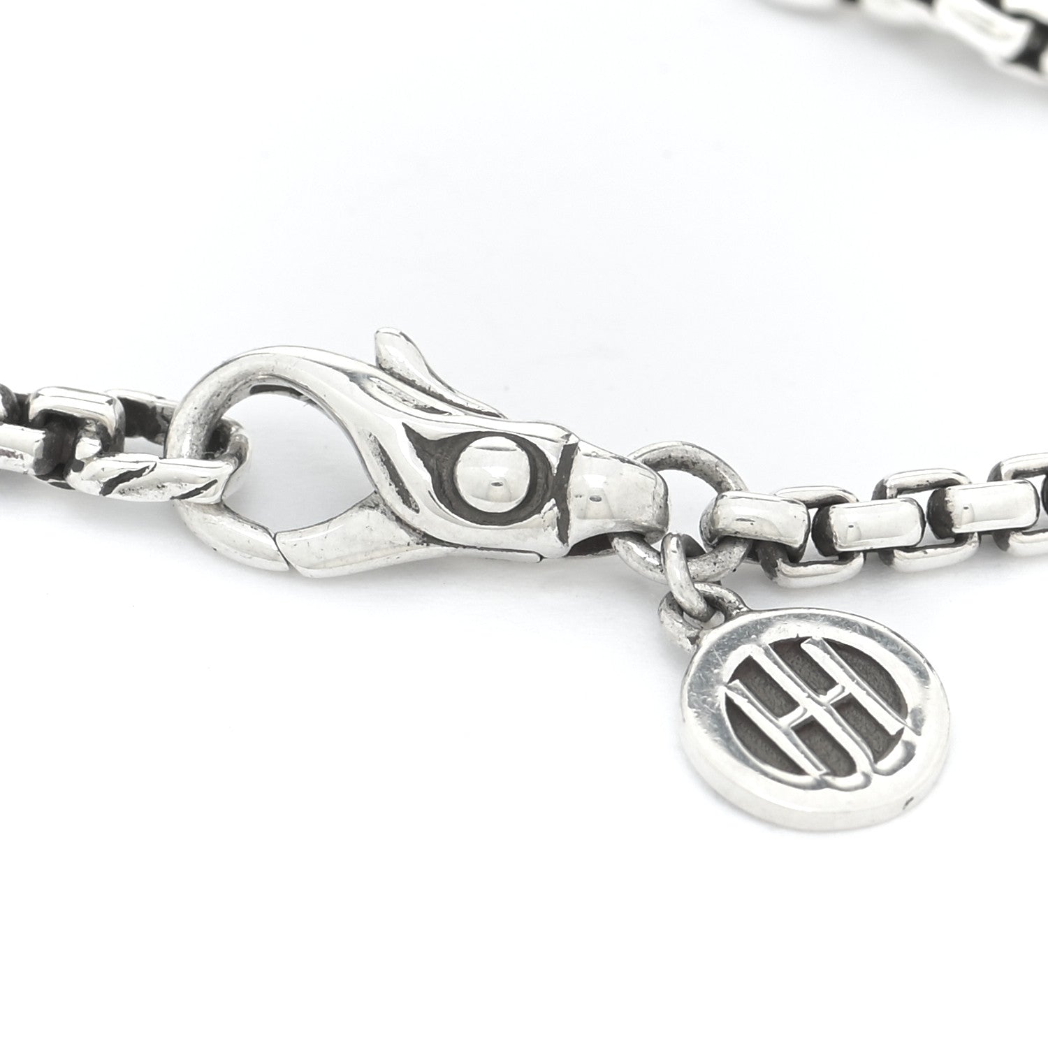 John Hardy Sterling Silver Bamboo Dangling Bib Necklace 5 of 6