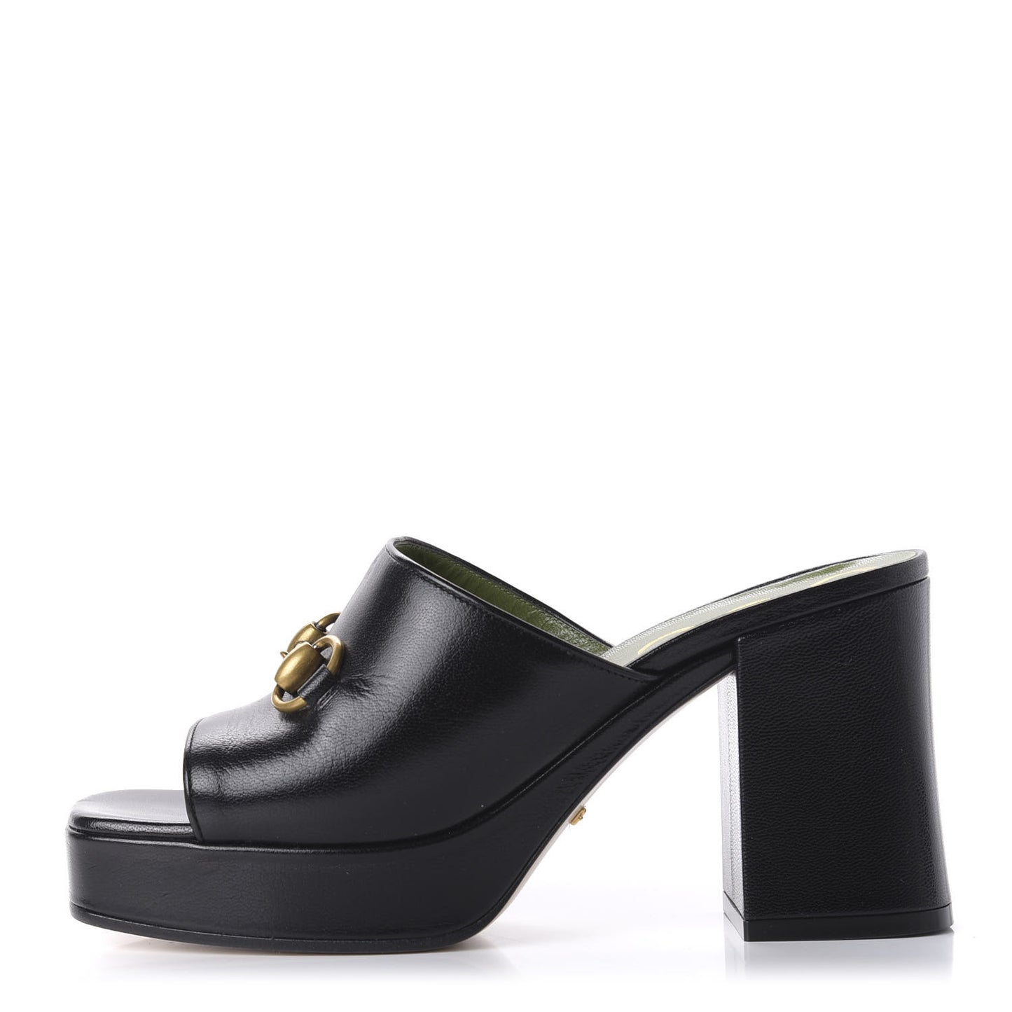 Granada Kid Houdan Platform Slide Sandals 36.5 Black
