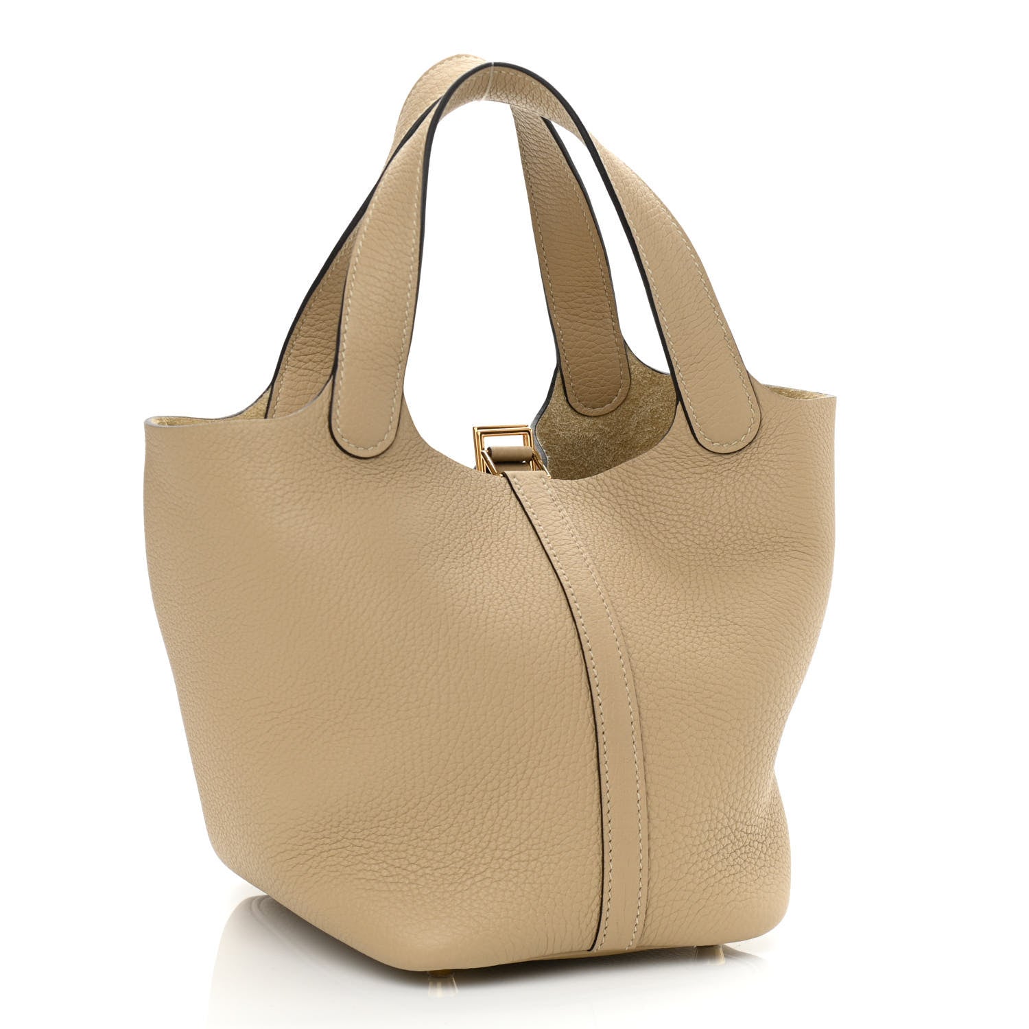 Hermes Taurillon Clemence Picotin Lock 18 PM Trench 2 of 10