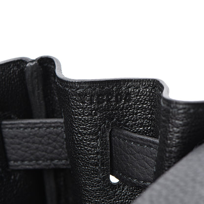 Hermes Togo Matte Alligator Kelly Retourne Touch 28 Black 20 of 39