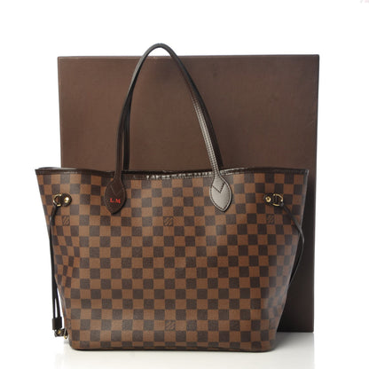 Louis Vuitton Damier Ebene Neverfull MM 22 of 22