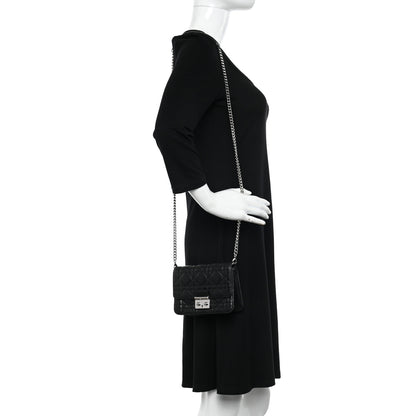 Christian Dior Lambskin Cannage Mini Miss Dior Flap Black 2 of 11