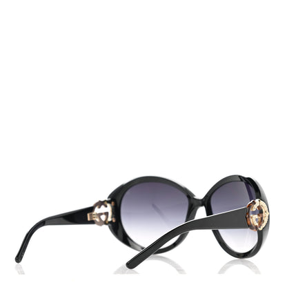 Gucci Bamboo Crystal GG 3069/S Sunglasses Black 4 of 8