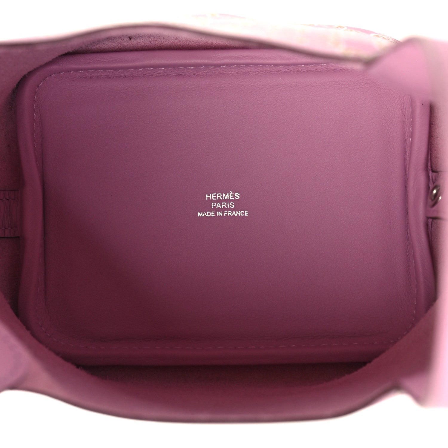 Hermes Swift Micro Lucky Daisy Picotin Lock Mauve Sylvestre 5 of 11