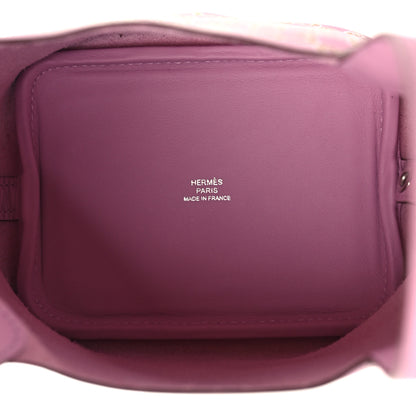Hermes Swift Micro Lucky Daisy Picotin Lock Mauve Sylvestre 5 of 11