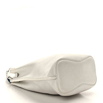 Hermes Taurillon Clemence Verso So Kelly 26 White Mykonos 4 of 9