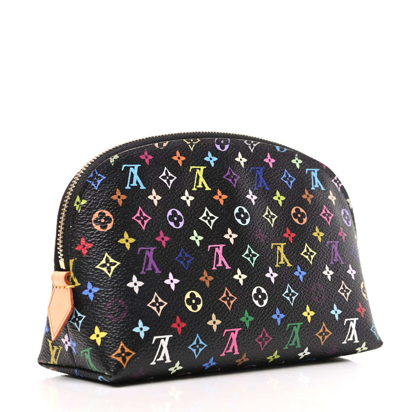 Monogram Multicolor Cosmetic Pouch Black Grenade