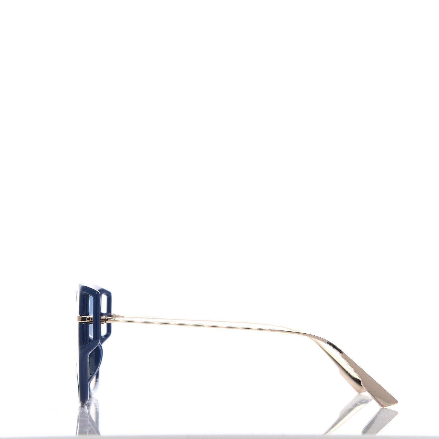 Christian Dior Direction 3F Sunglasses Blue Gold 3 of 8