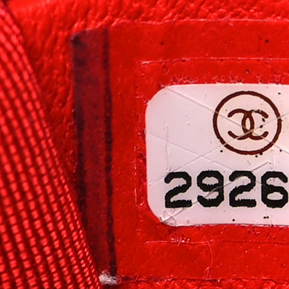 Chanel Jersey Lambskin Quilted Large Chanel 19 Flap Red 6 of 6