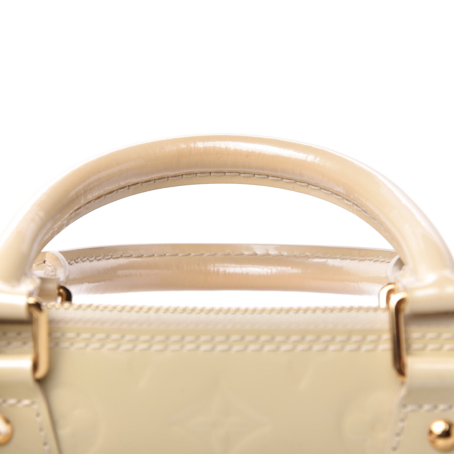 Louis Vuitton Vernis Alma PM Blanc Corail 9 of 9