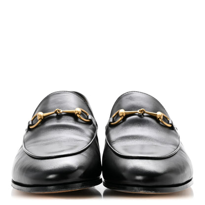 Gucci Calfskin Womens Jordaan Loafers 39 Black 3 of 13