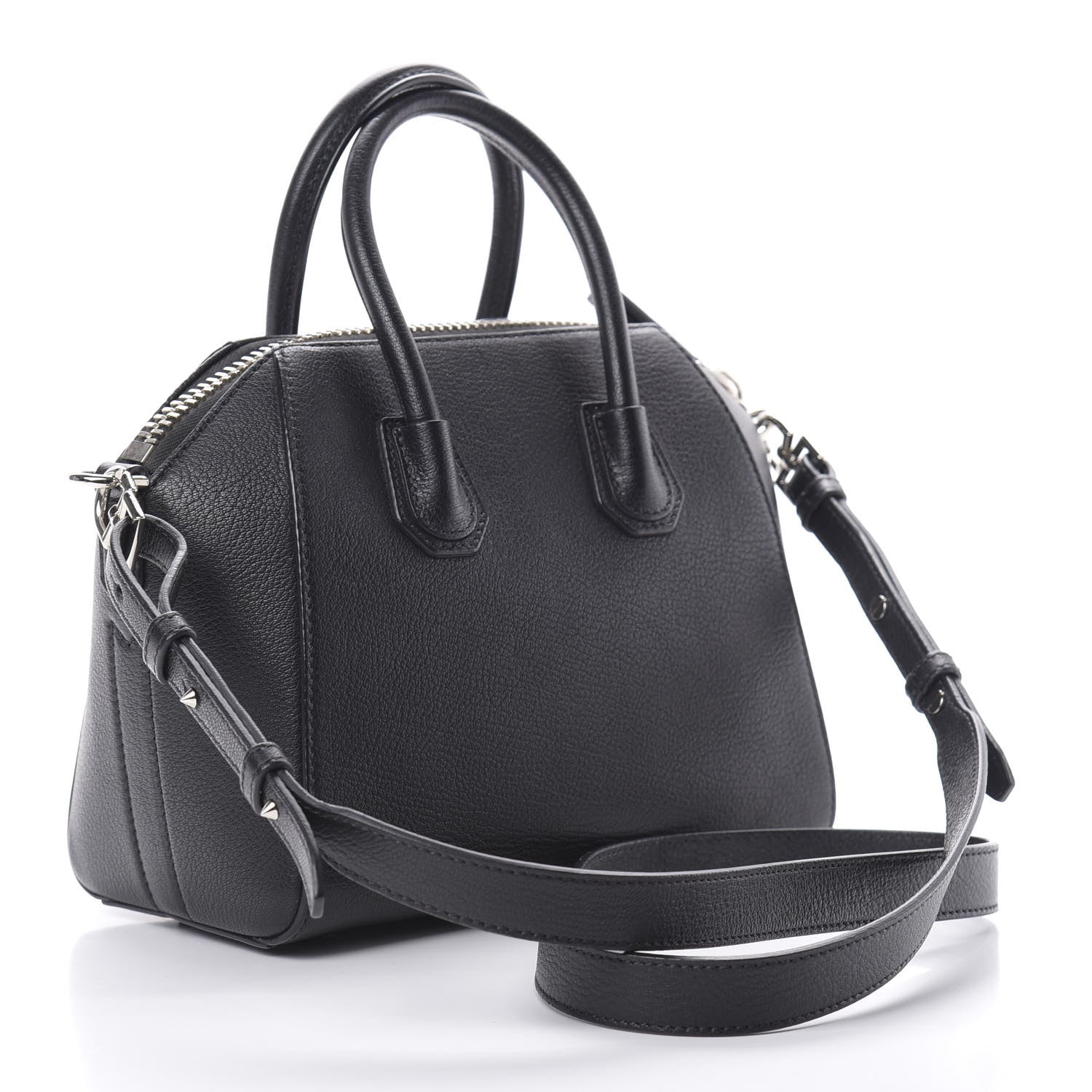 Givenchy Sugar Goatskin Mini Antigona Black 3 of 10