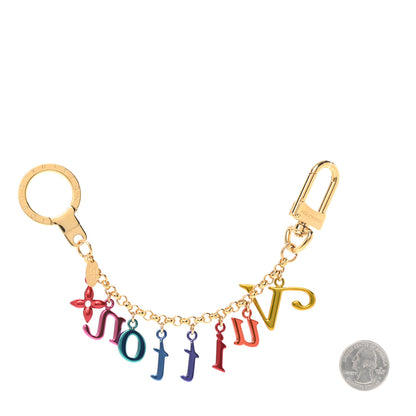 Louis Vuitton New Wave Key Chain Bag Charm Multicolor 2 of 4