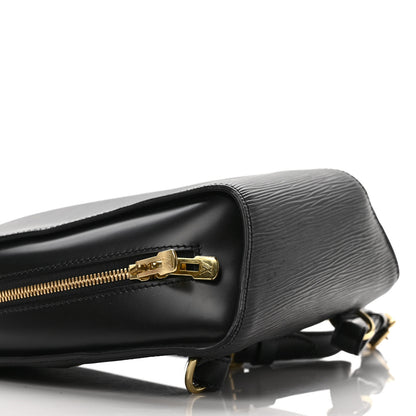 Louis Vuitton Epi Mabillon Backpack Black 7 of 8