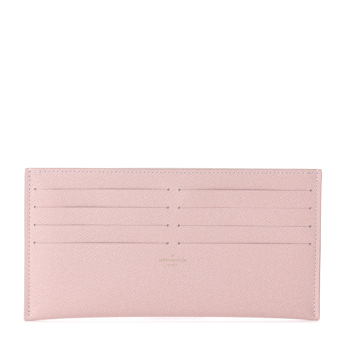 Calfskin Felicie Card Holder Insert Rose Ballerine