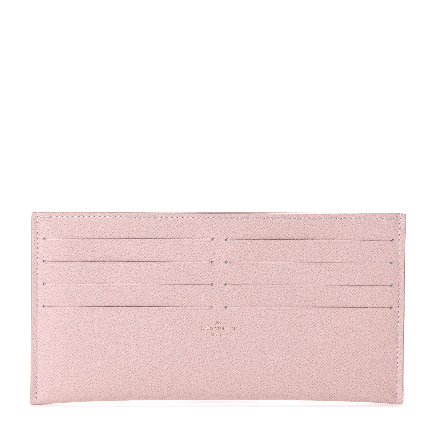 Louis Vuitton Calfskin Felicie Card Holder Insert Rose Ballerine 1 of 5