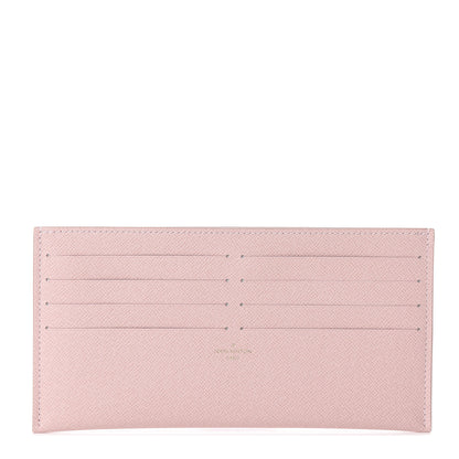 Louis Vuitton Calfskin Felicie Card Holder Insert Rose Ballerine 1 of 5