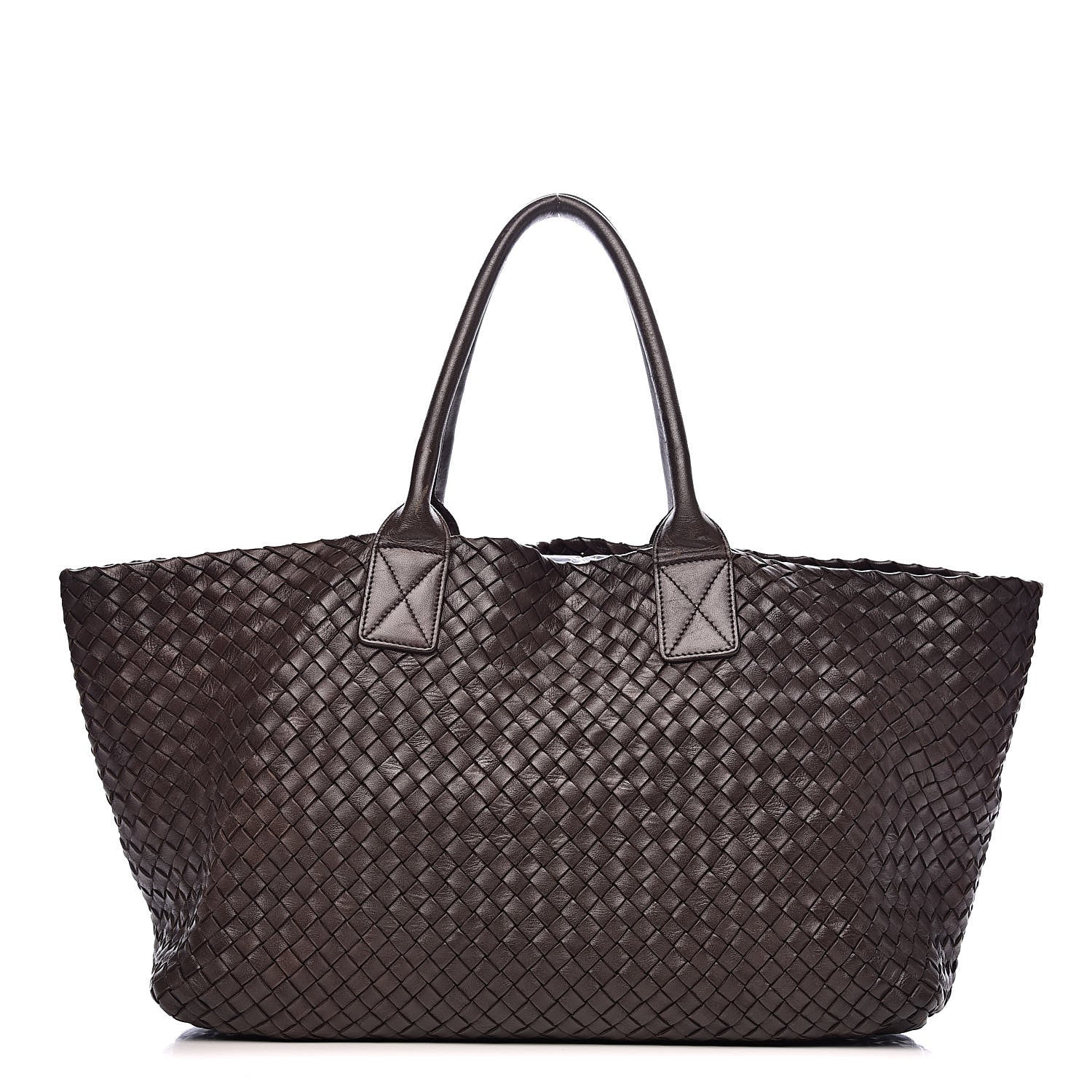 Bottega Veneta Nappa Intrecciato Medium Cabat Ebano 3 of 28