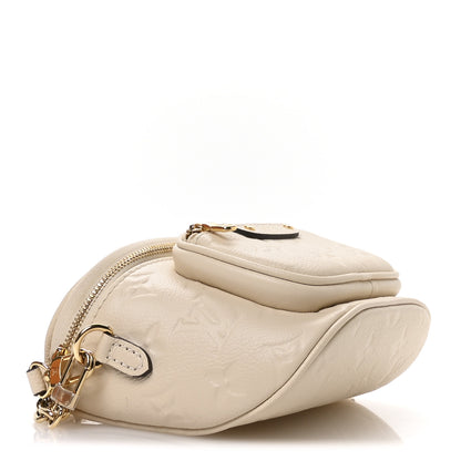 Louis Vuitton Empreinte Mini Bumbag Cream 4 of 10
