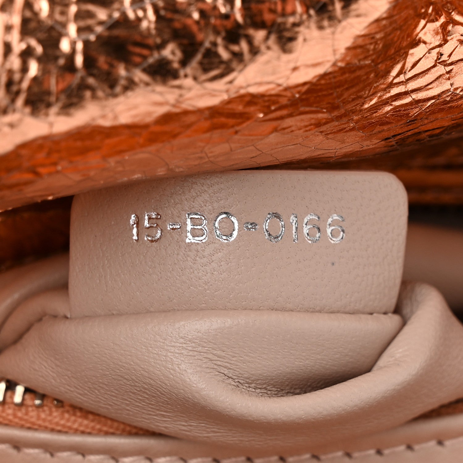 Christian Dior Metallic Calfskin Cannage Mini Lady Dior Pink 6 of 9