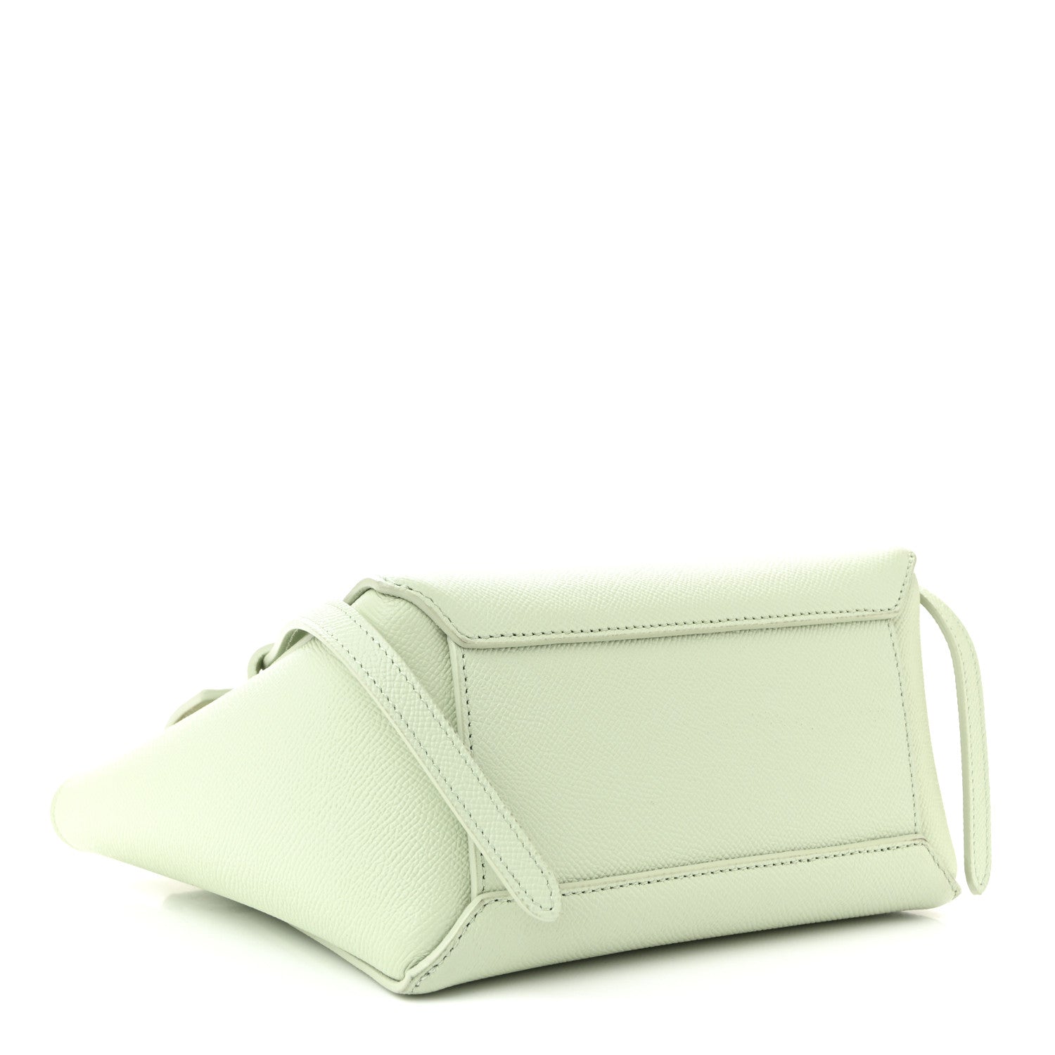 Celine Grained Calfskin Nano Belt Bag Jade 4 of 11