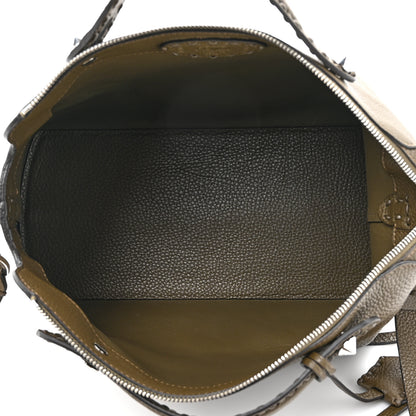 Fendi Cuoio Romano Selleria Large By The Way Boston Bag Wood 5 of 9