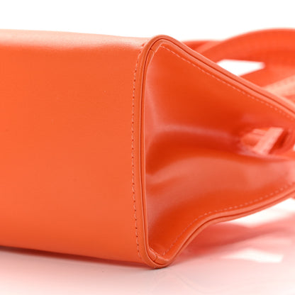 Telfar Vegan Leather Small Shopping Bag Orange 10 of 14
