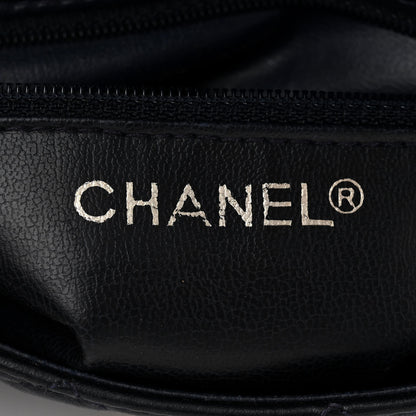Chanel Lambskin Quilted Flap Waist Belt Bag 75 30 Navy 6 of 11