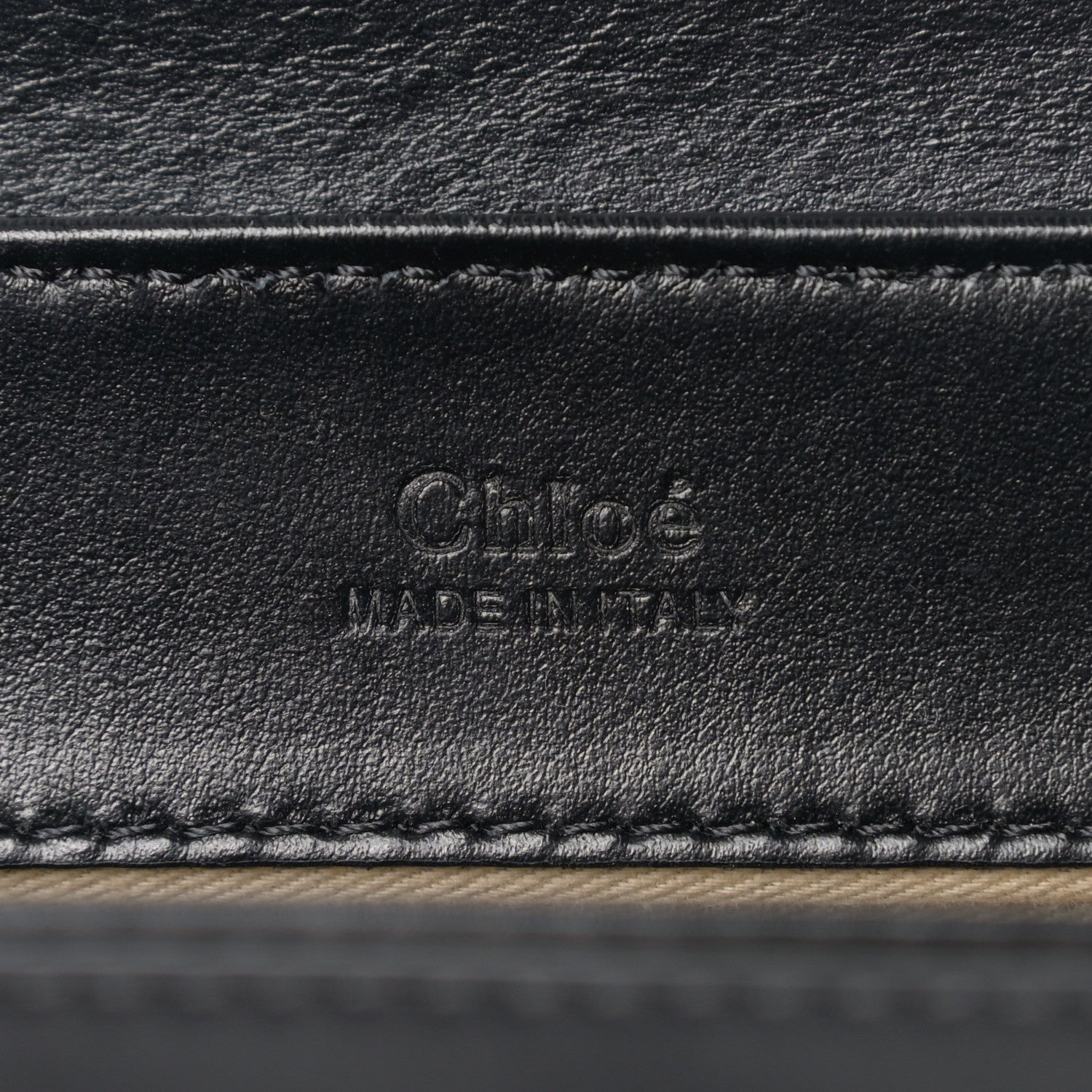 Chloe Calfskin C Double Carry Black 6 of 12