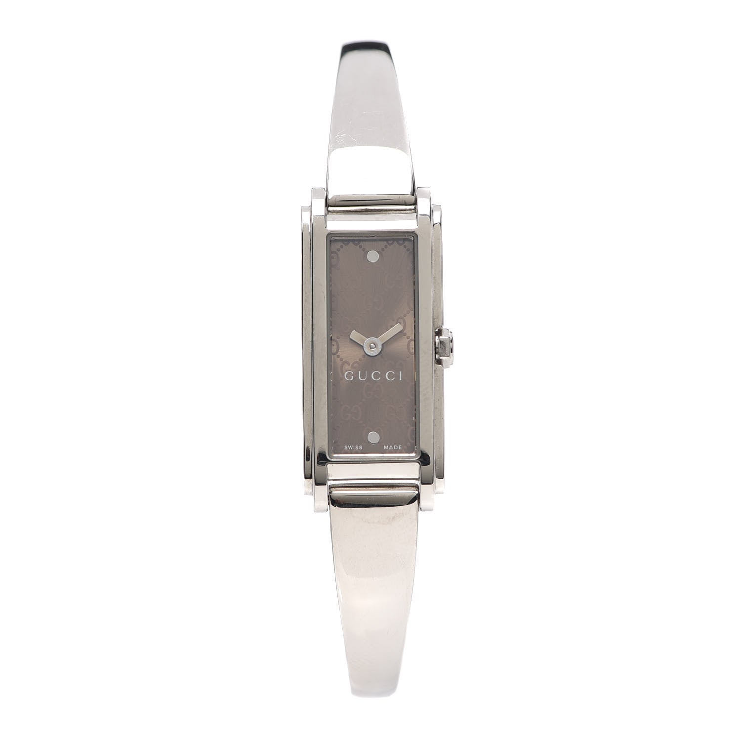 Gucci Stainless Steel 14mm 109 Horsebit Quartz Watch Brown 1 of 6
