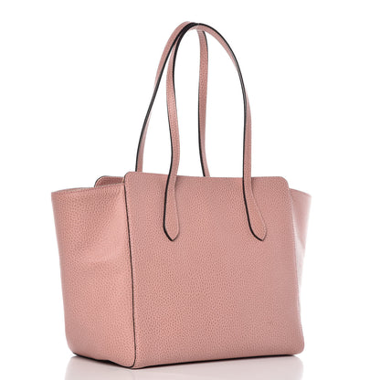 Gucci Dollar Calfskin Small Swing Tote Soft Pink 3 of 9