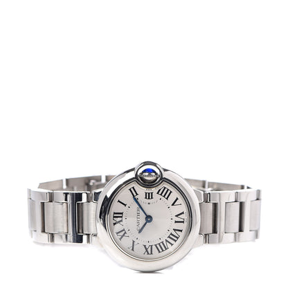 Cartier Stainless Steel 28mm Ballon Bleu De Quartz Watch 3 of 6
